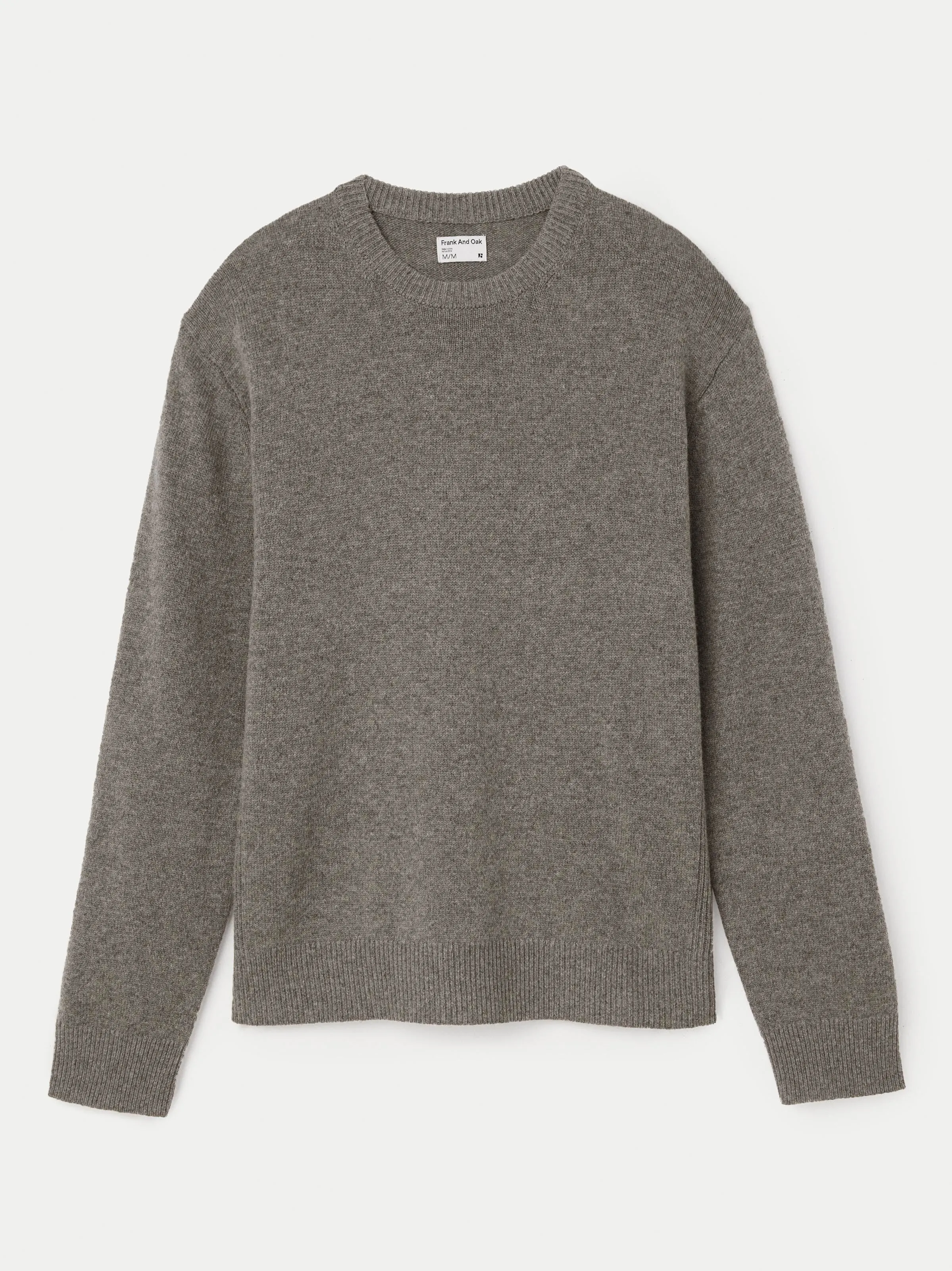 The Lambswool Sweater in Grey