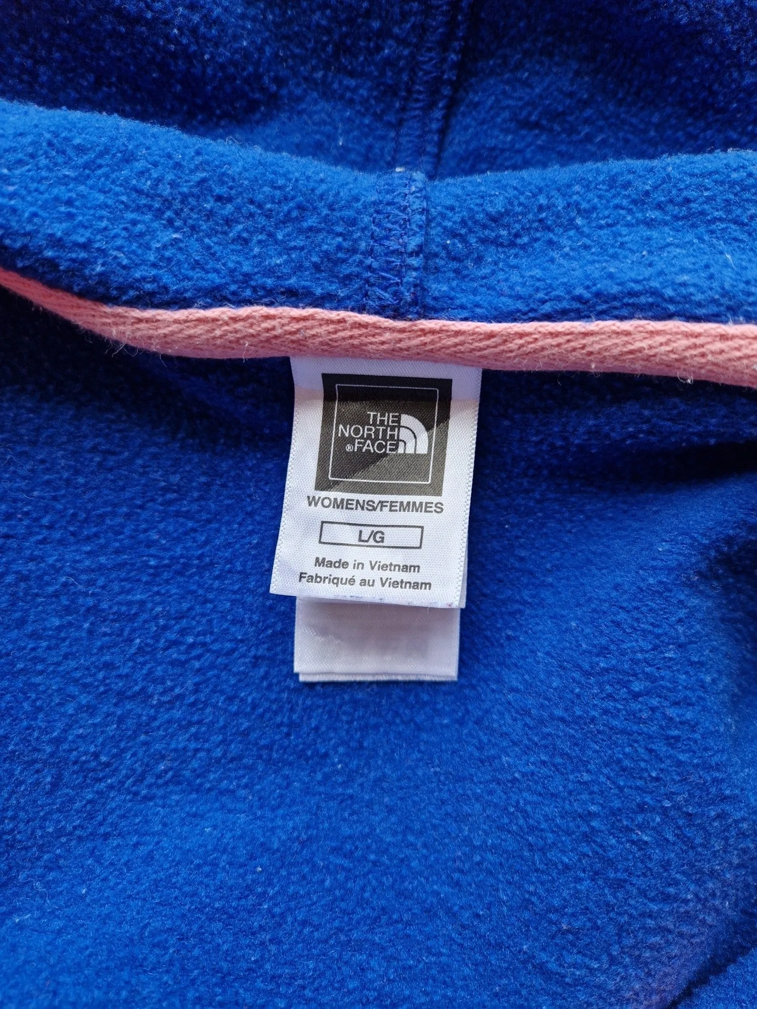 The North Face Zip Up Hoodie - Size L UK 12