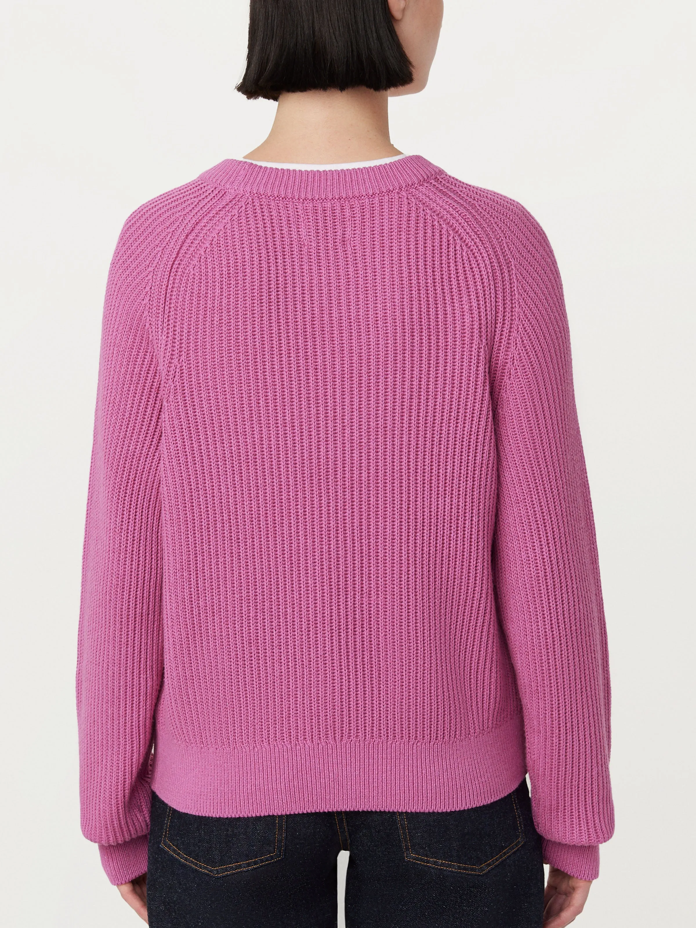 The SeaCell Boxy Sweater in Bright Purple