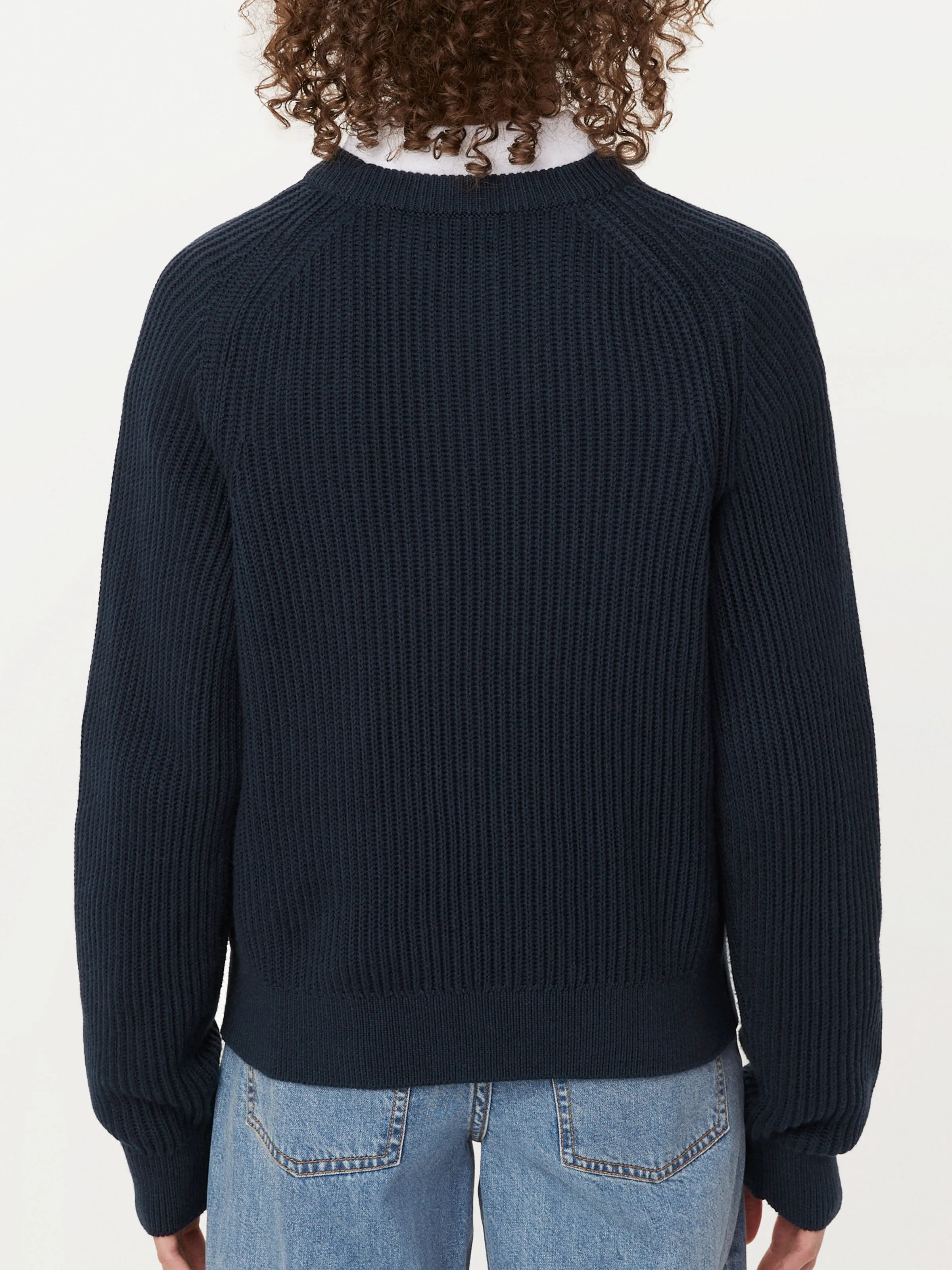 The SeaCell Boxy Sweater in Space Blue