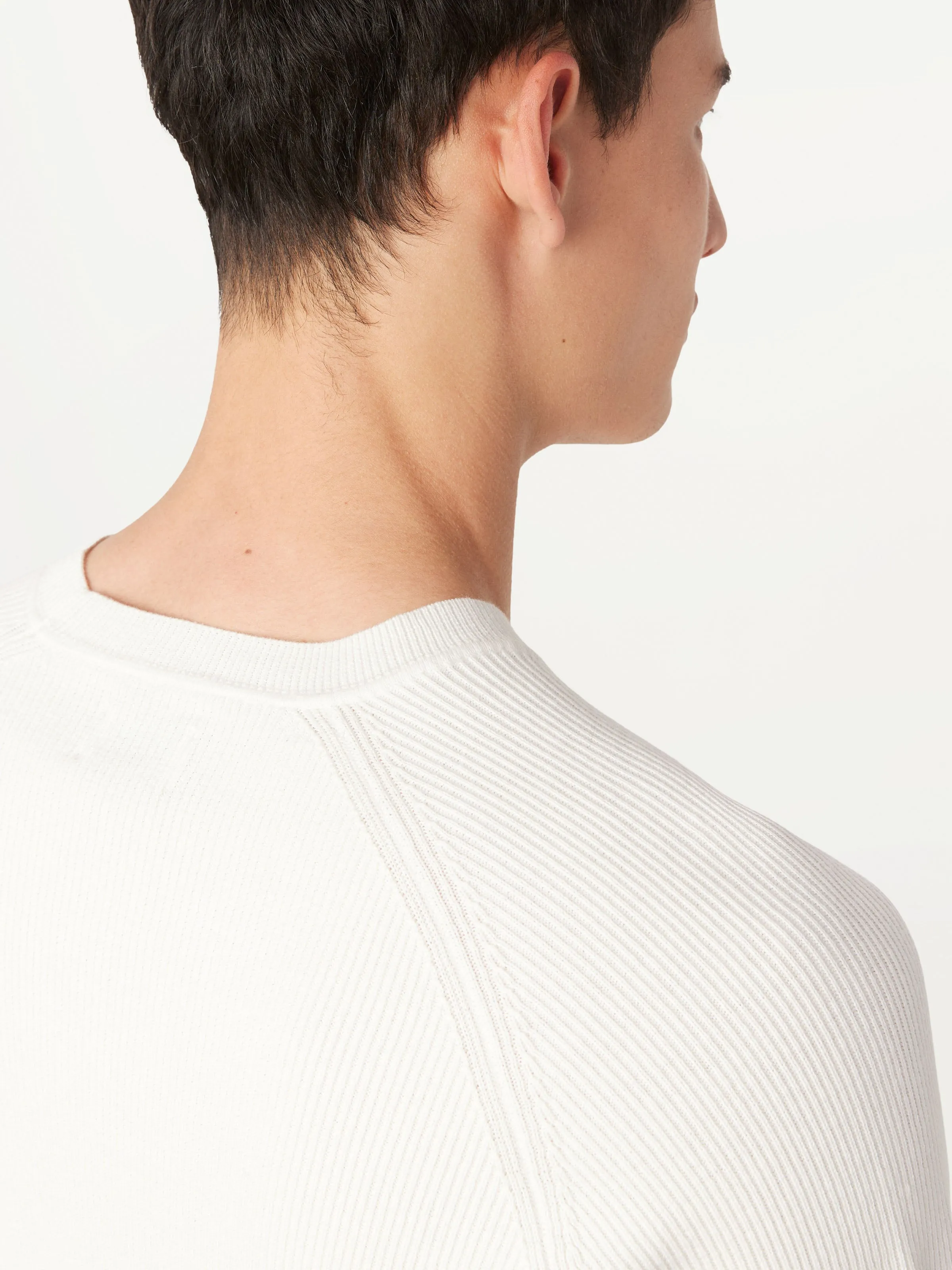 The Seacell Sweater in White