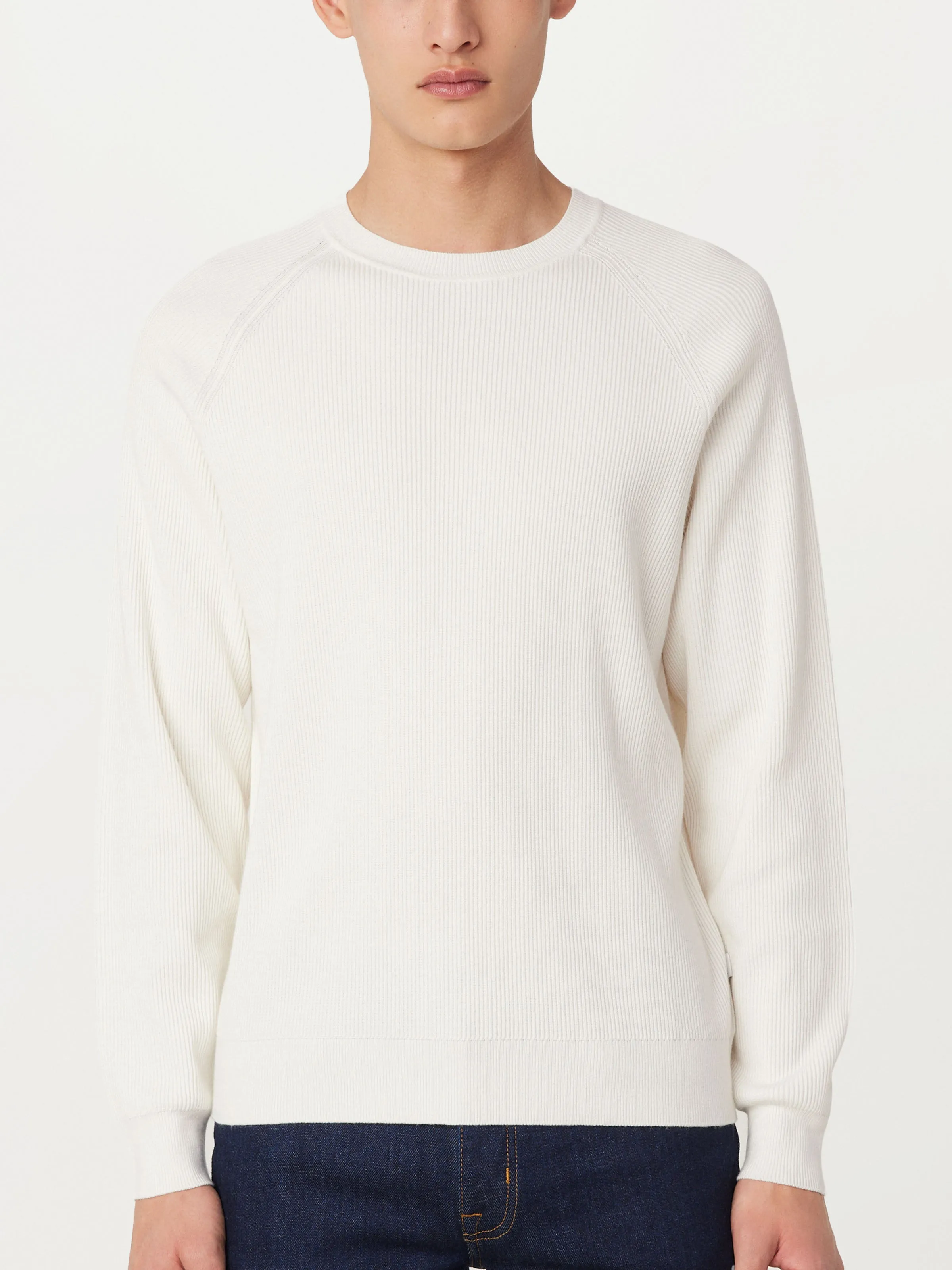 The Seacell Sweater in White