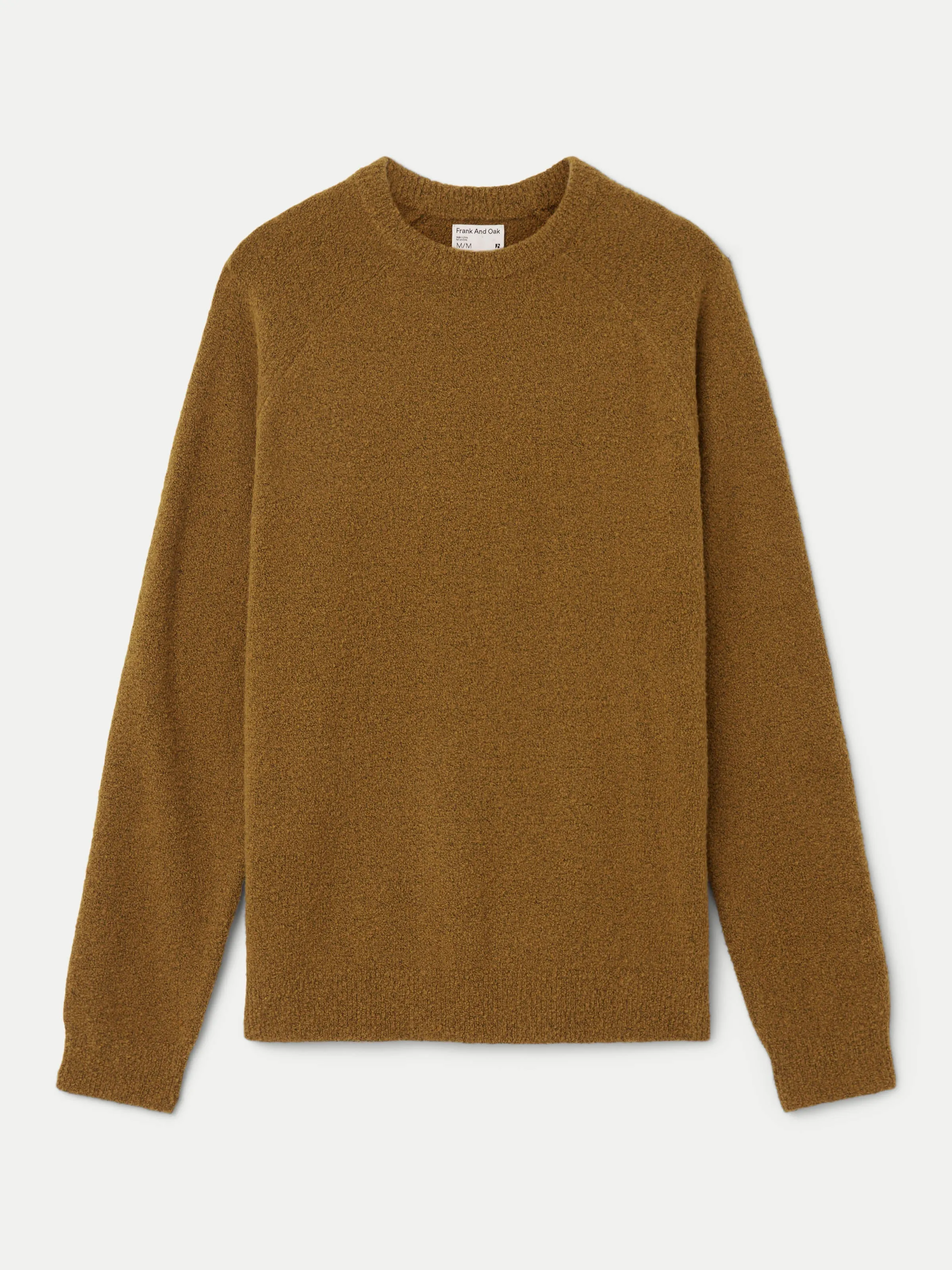 The Seawool Boucle Sweater in Brown