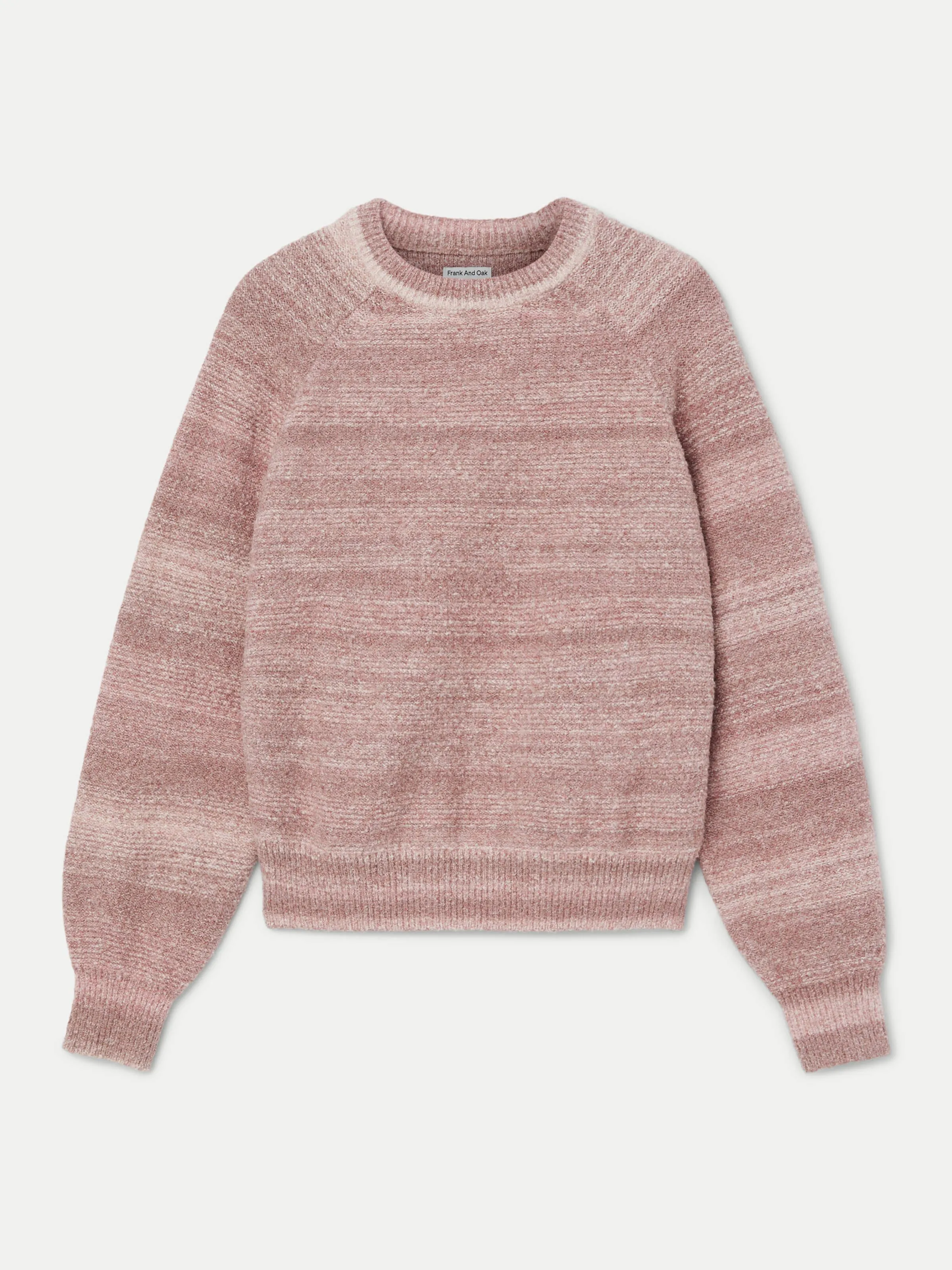 The Seawool Crewneck Sweater in Fade Rose