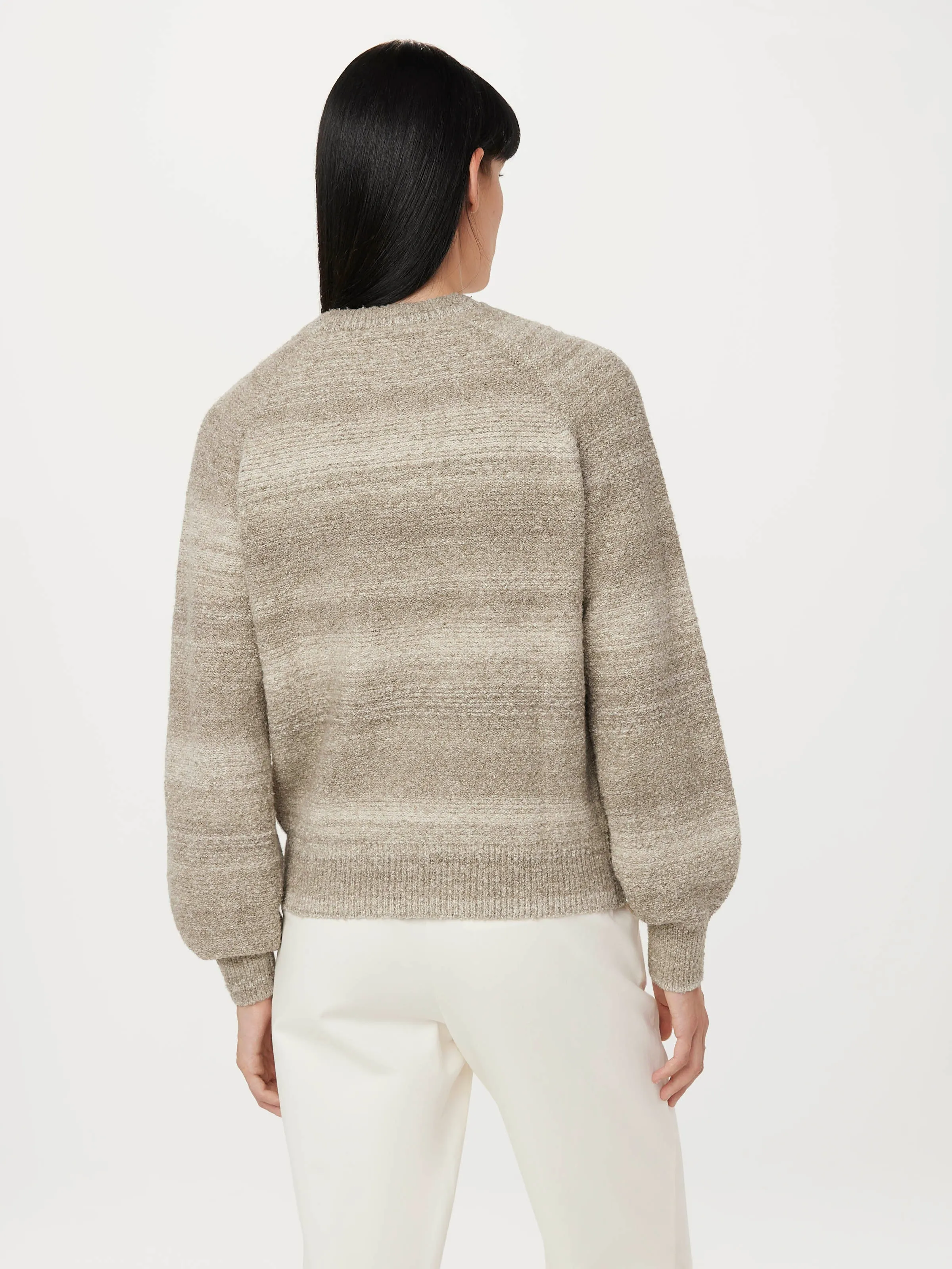 The Seawool Crewneck Sweater in Light Beige