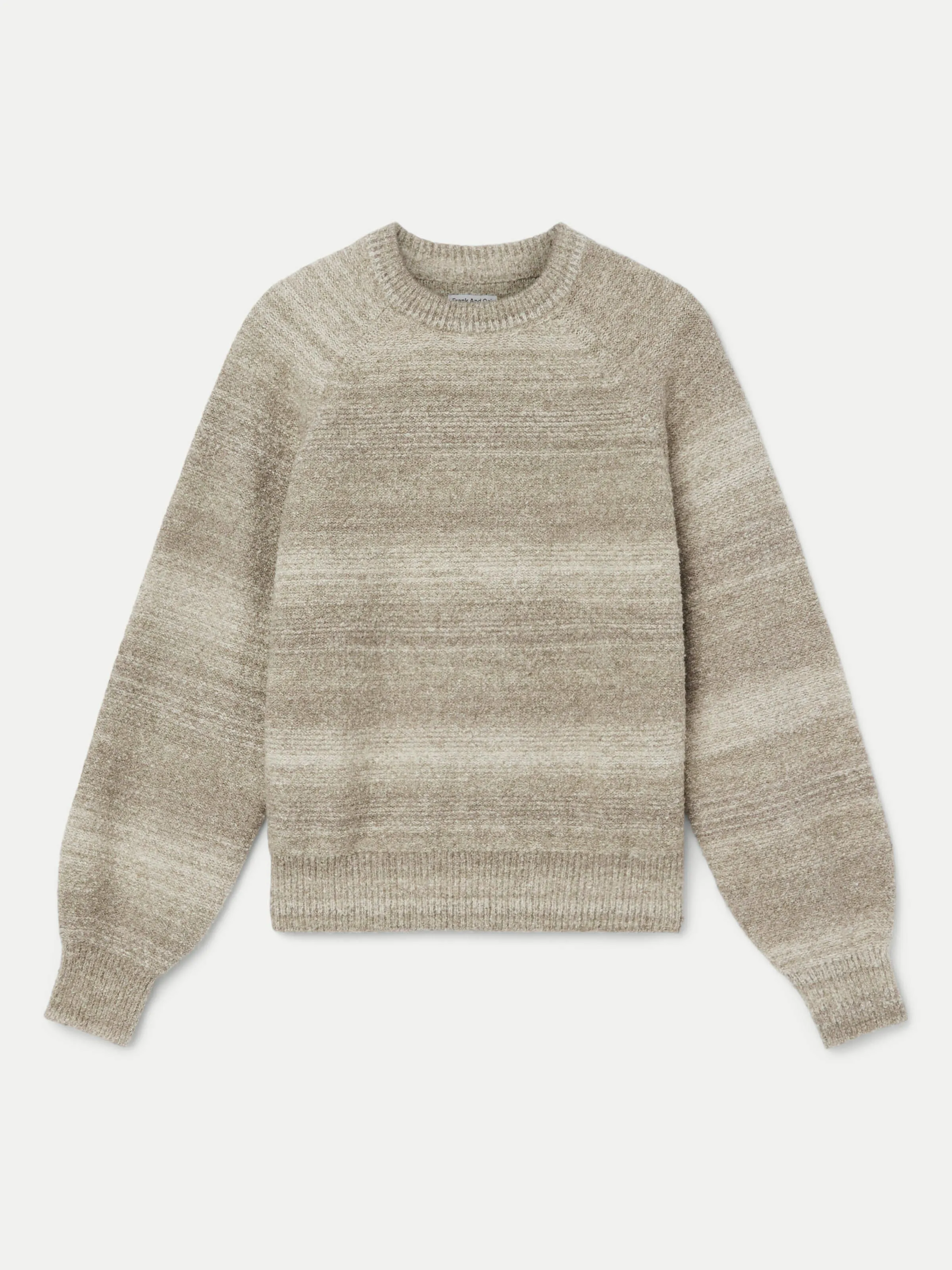 The Seawool Crewneck Sweater in Light Beige