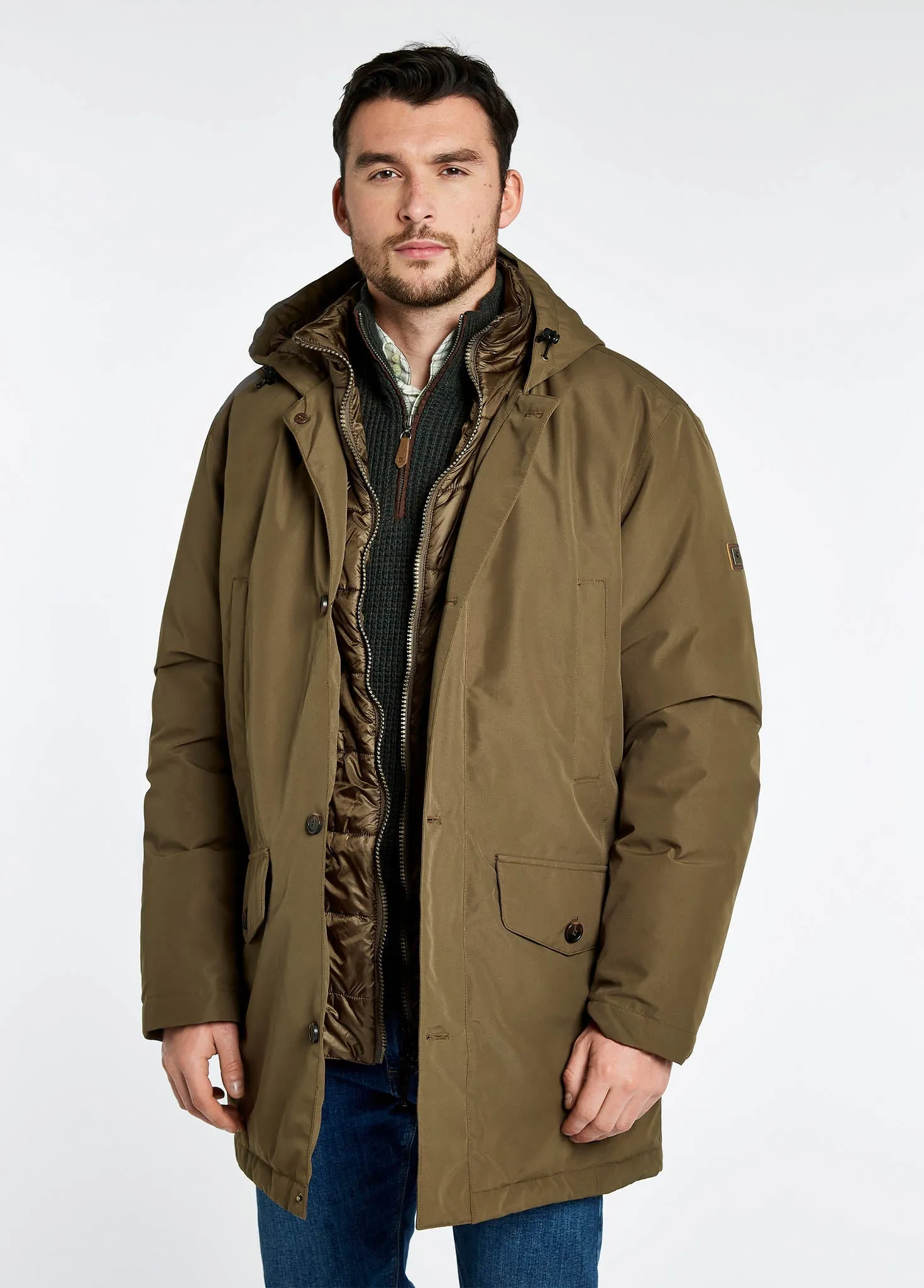 Urlingford Down Parka Jacket - Breen