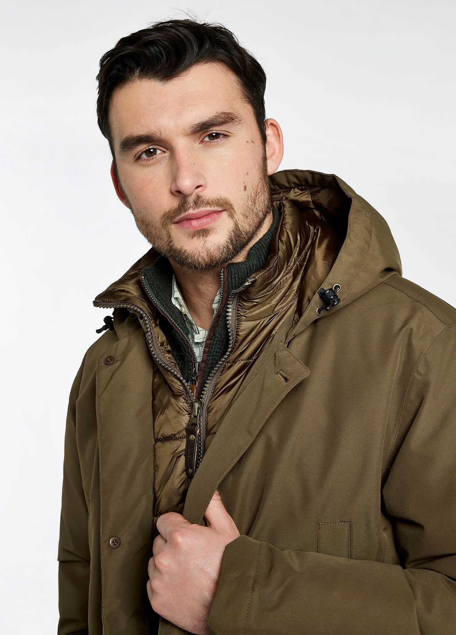 Urlingford Down Parka Jacket - Breen