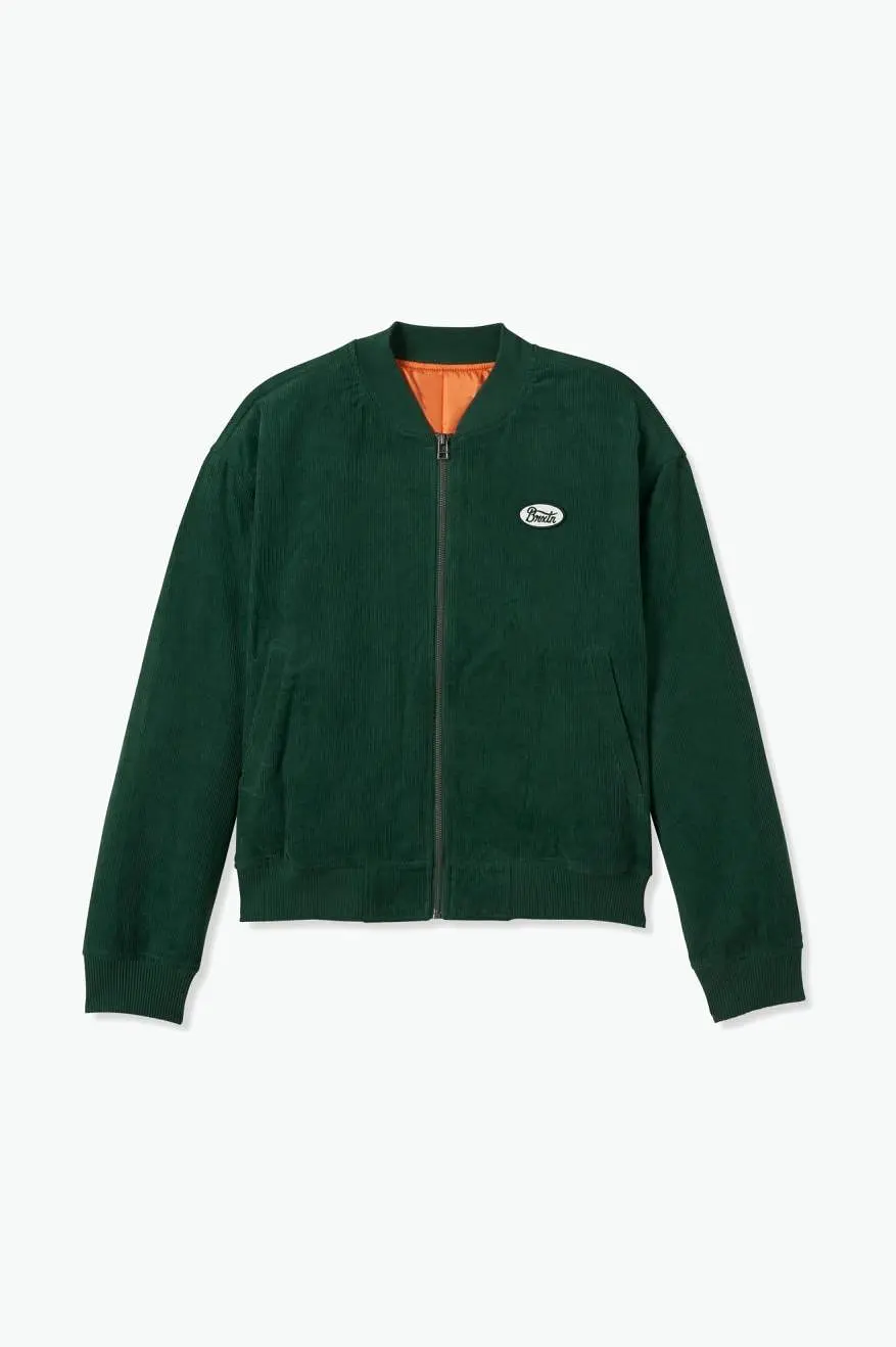 Utopia Reversible Bomber Jacket - Pine Needle