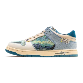 Van Gogh Starry Night Inspired Sneakers 