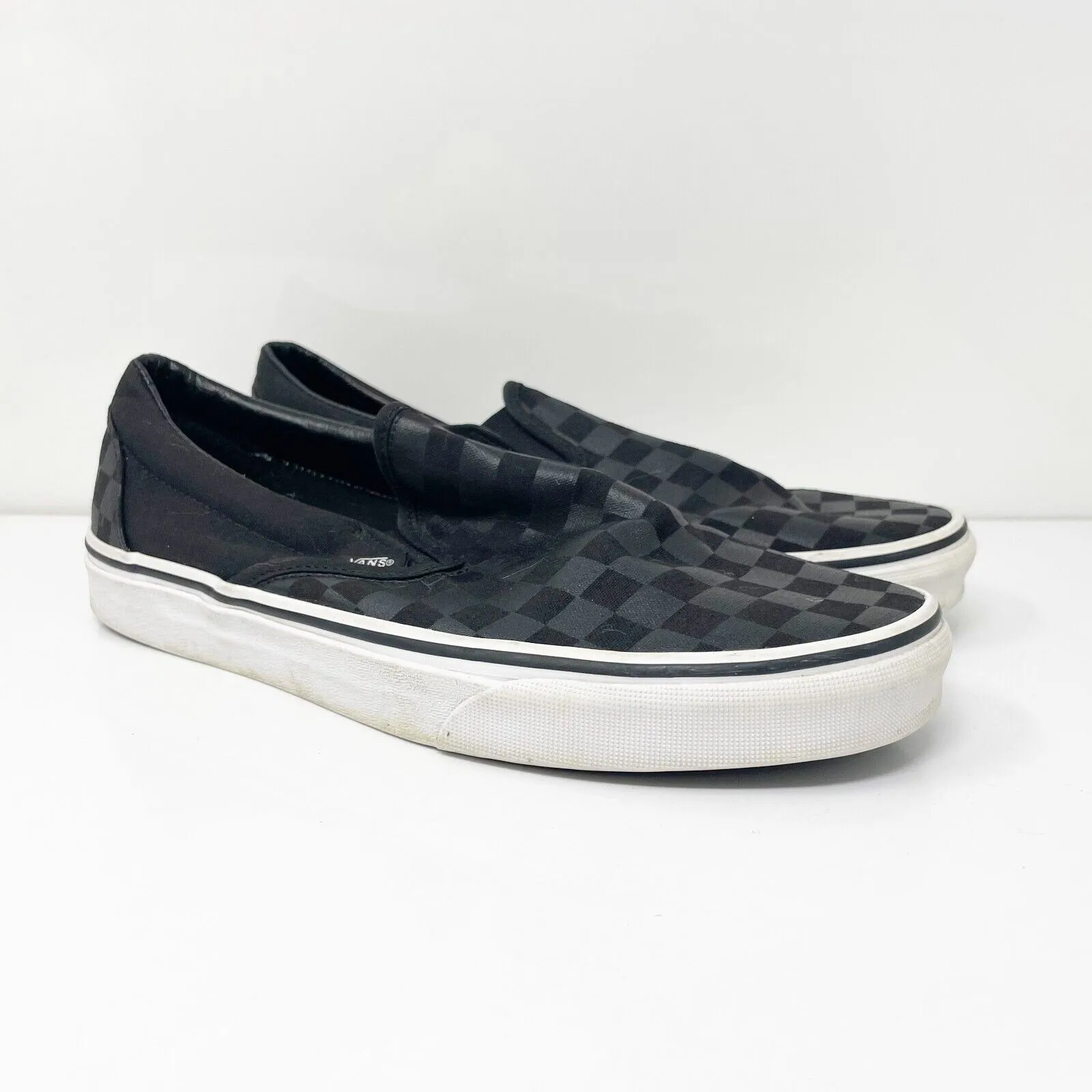 Vans Unisex Classic 721356 Black Casual Shoes Sneakers Size M 9.5 W 11.5