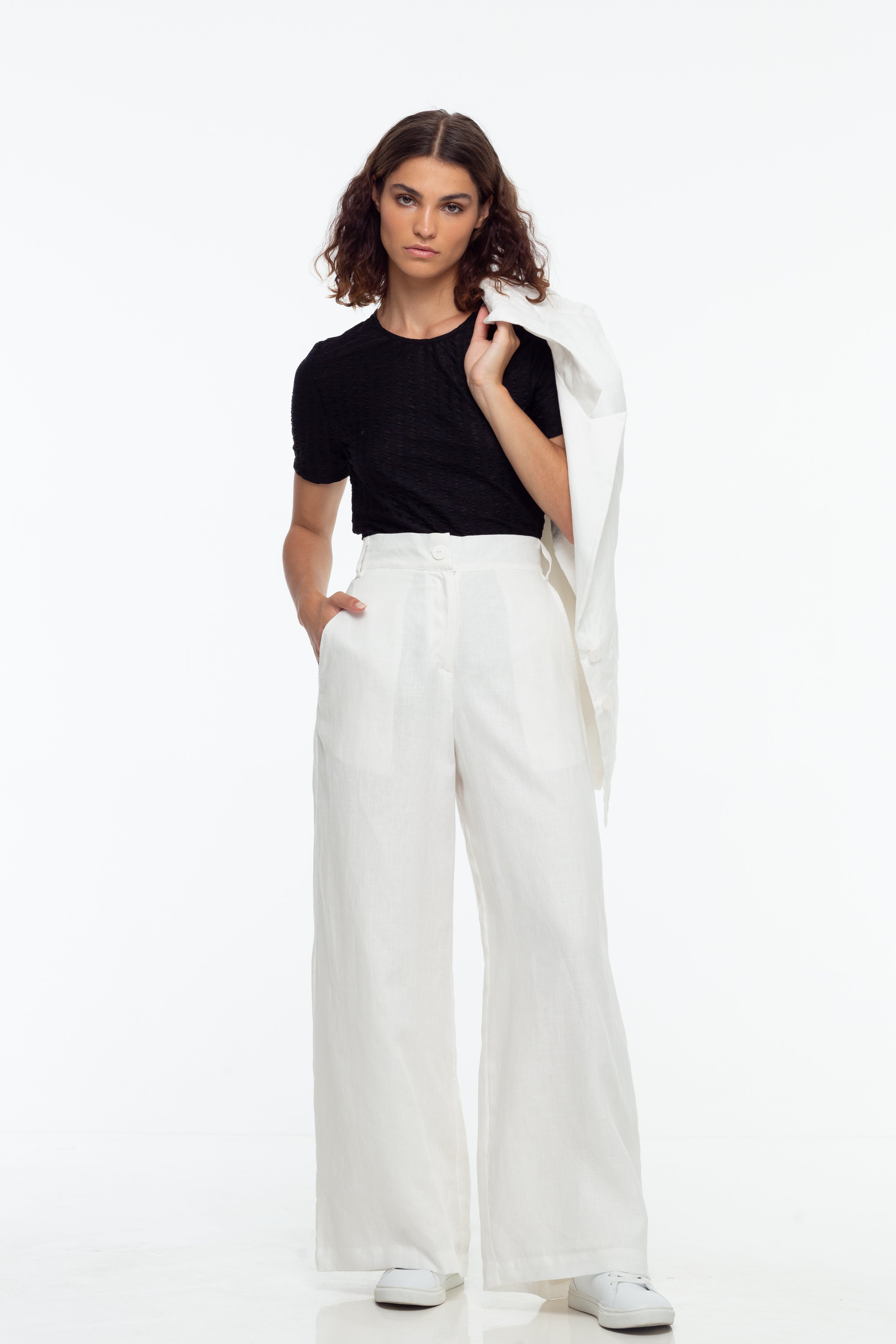 Venice Pant - Ivory