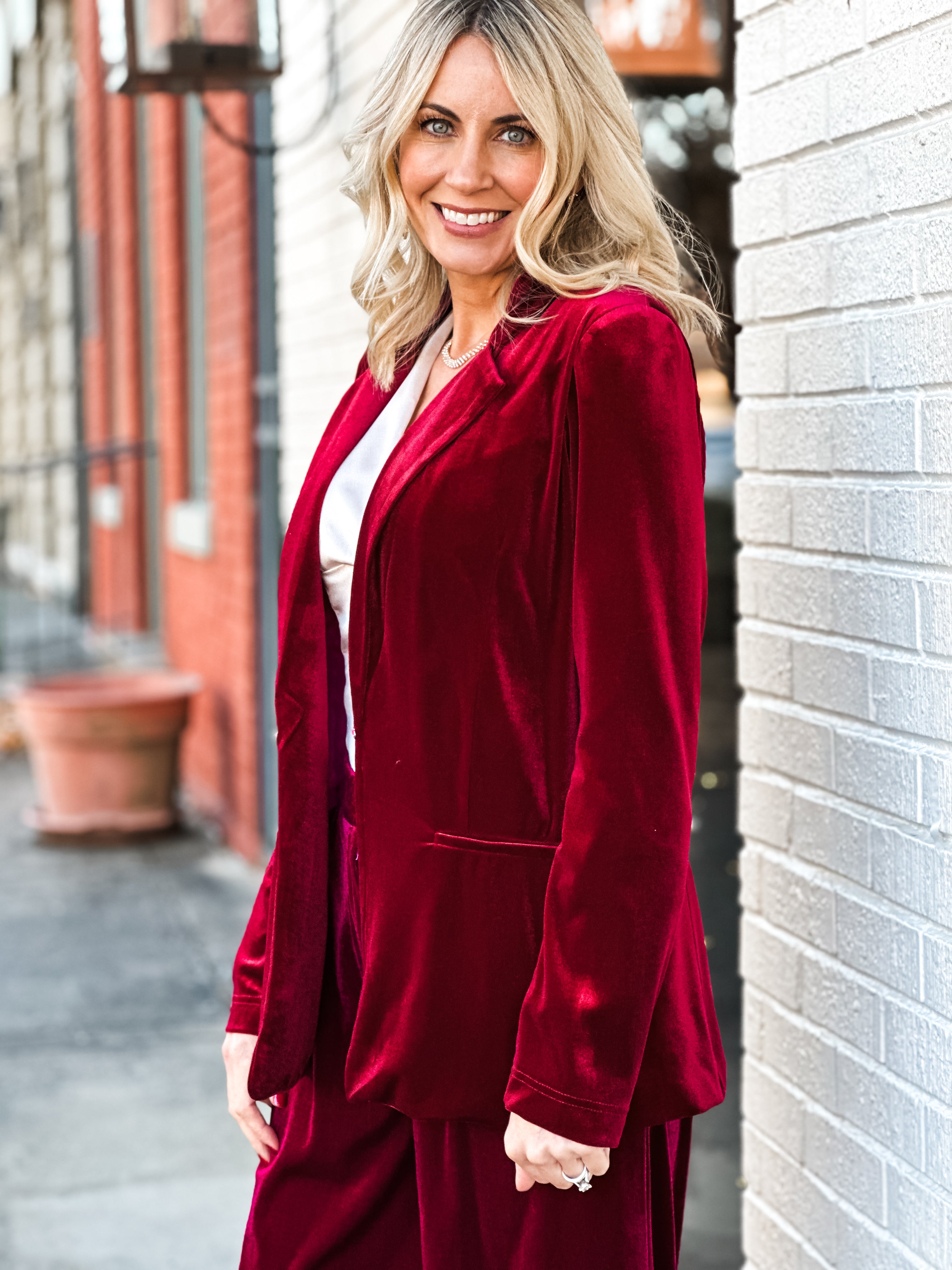 Very Berry Holiday Blazer