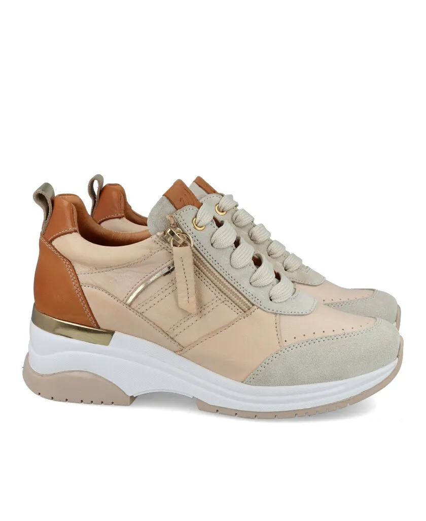 W&F Rivoli 6282 light wedge sneakers