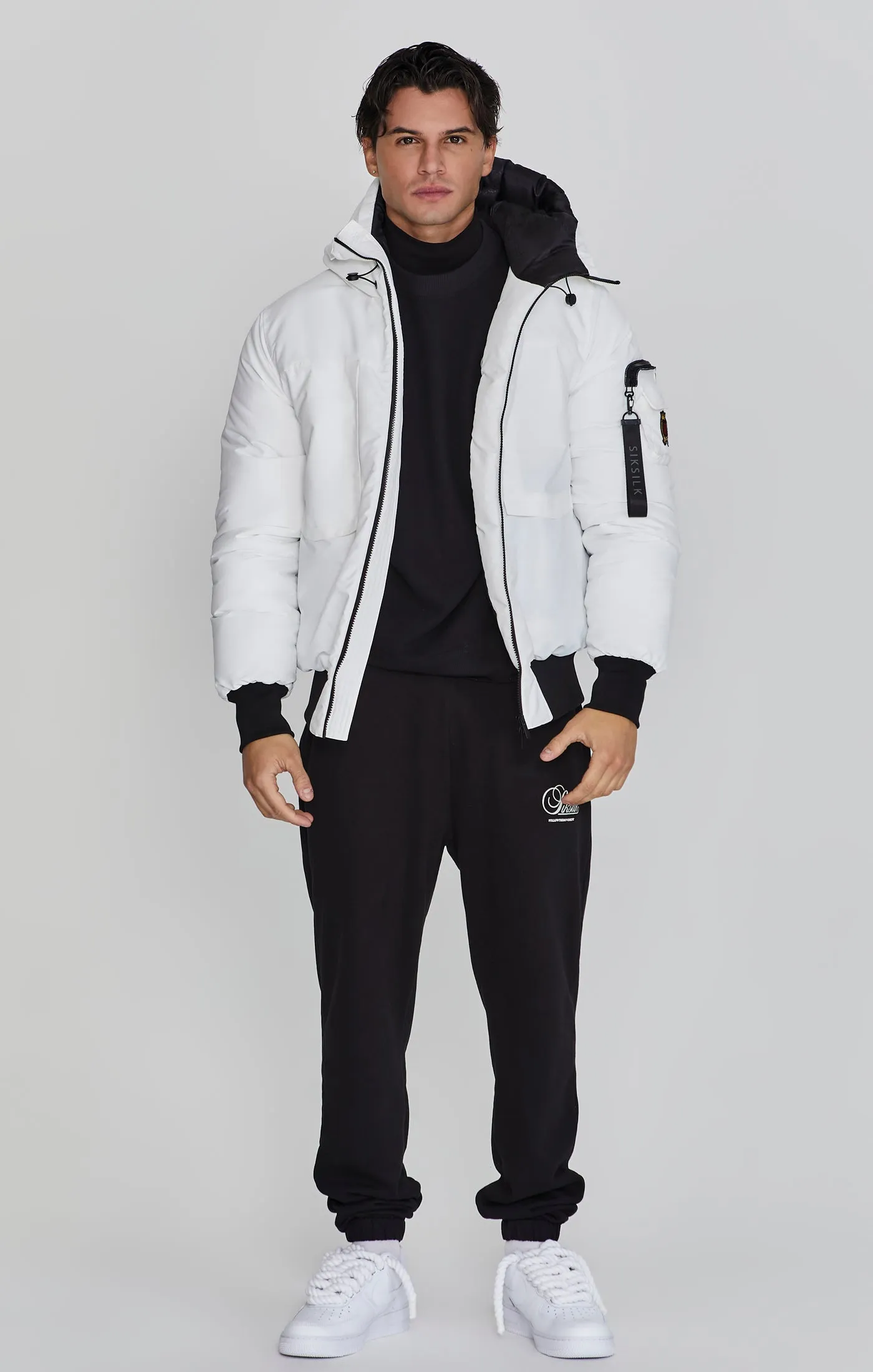 White Bomber Jacket