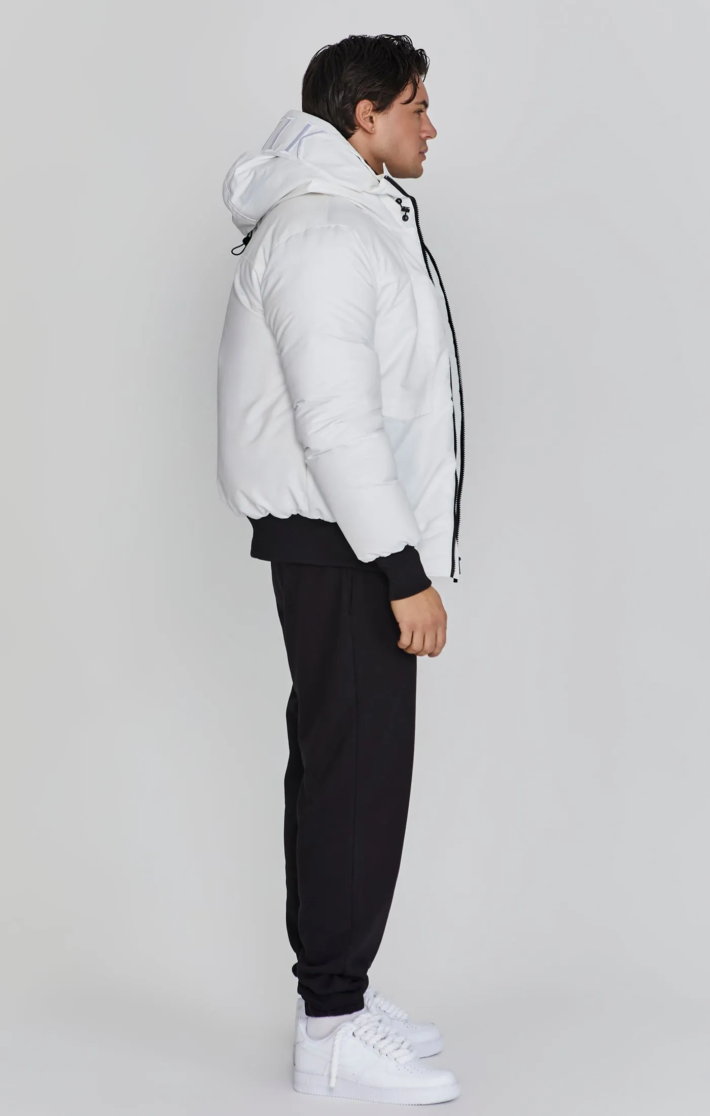 White Bomber Jacket