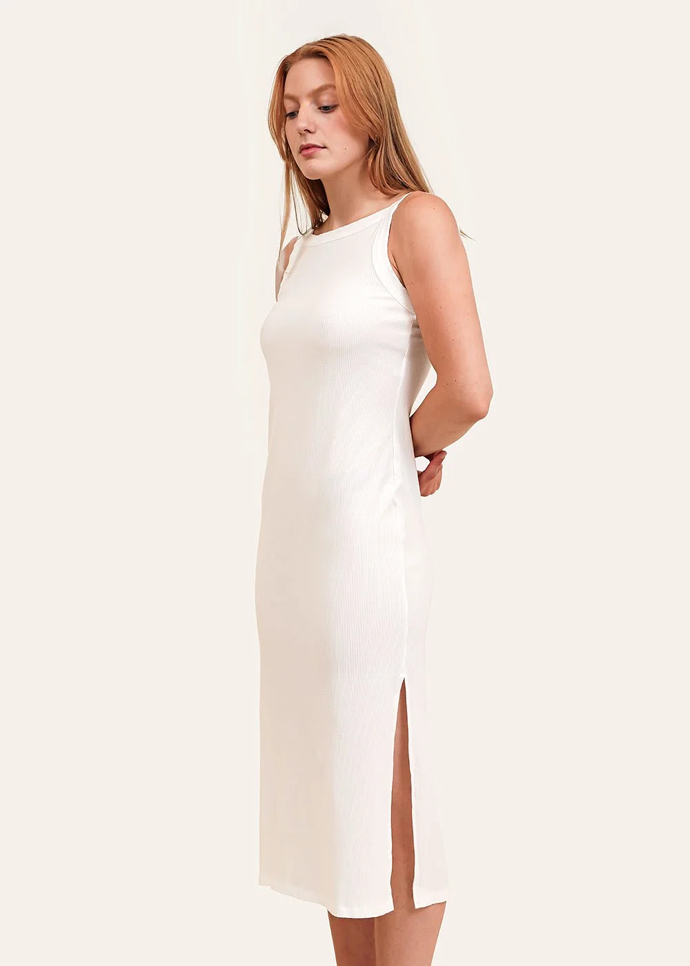 White Holland Dress