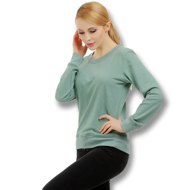 Women Sportswear Sweatshirts Hoodies Pullovers Women's Casual Slim Fit Large Size Sportswear Pullovers Hoodies SM6